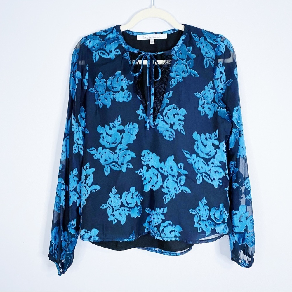 Lovers + Friends - Floral Print Long Sleeve Top